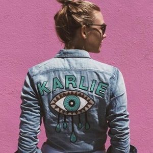 🔥Custom HAND-PAINTED DENIM❣️